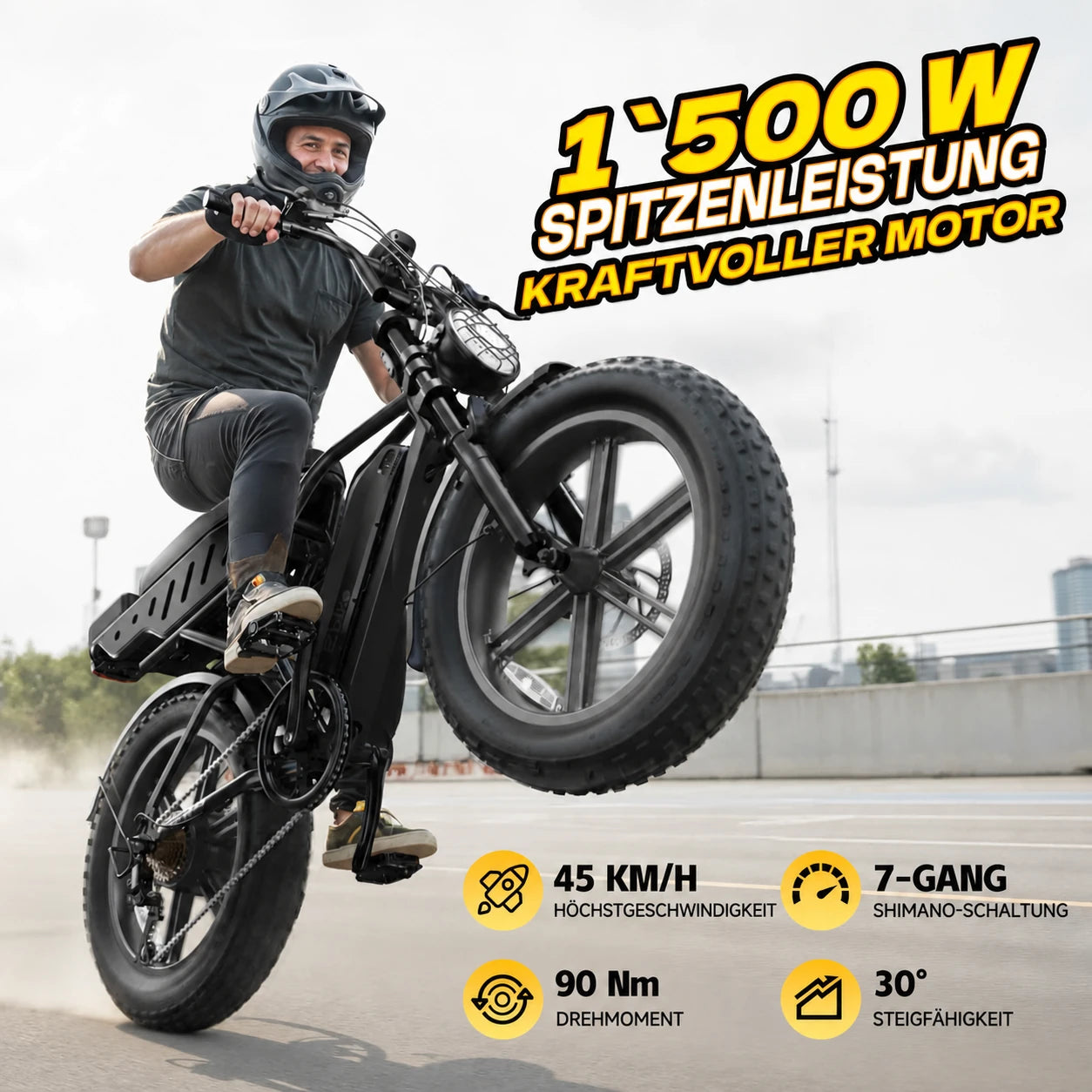 X9 Ultra Motorleistung und Fahrdaten